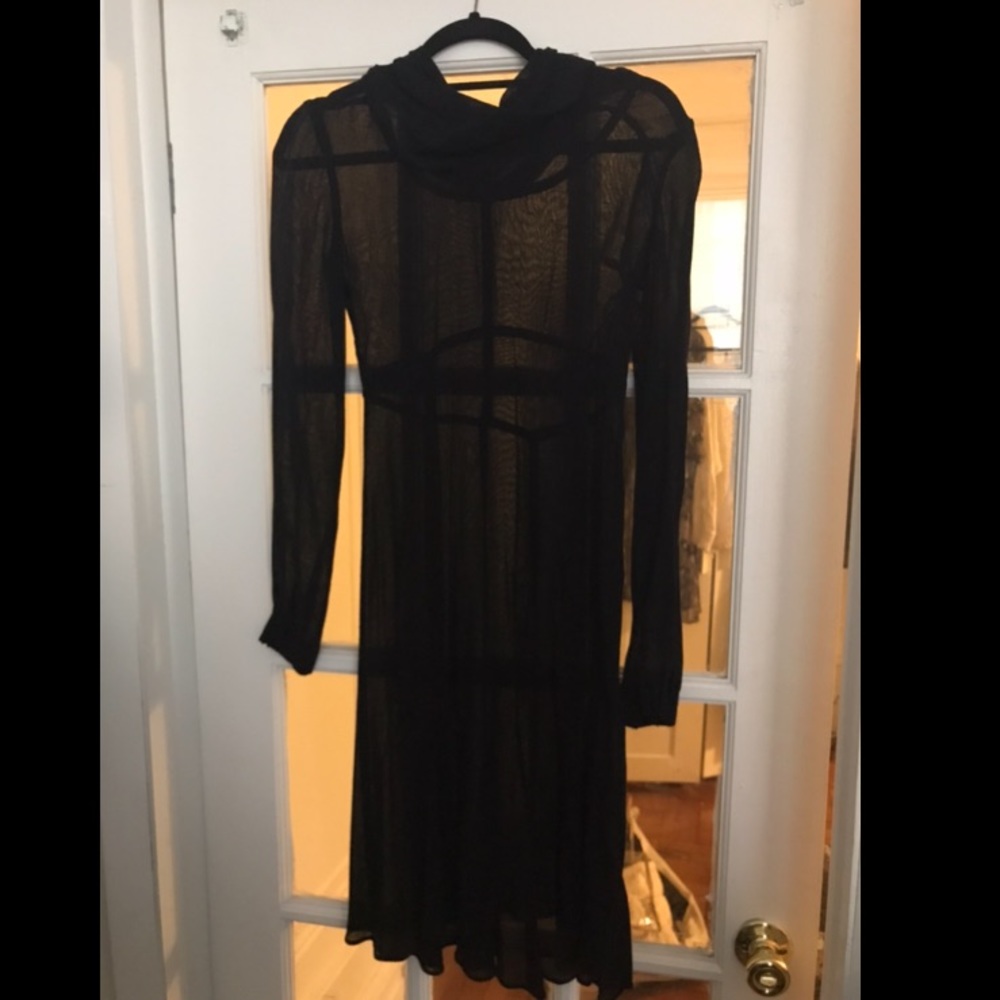 Theory Black Dress